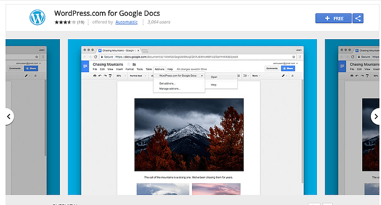 Download Google Docs Addon