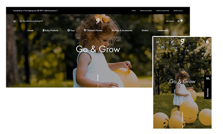 mobile optimized landing page